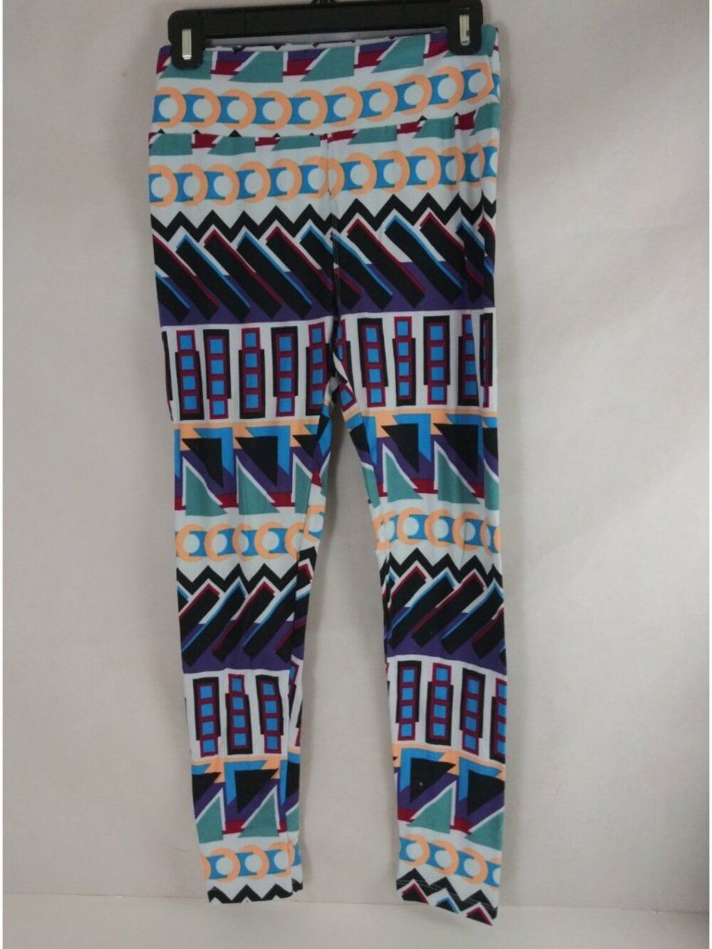 LuLaRoe One Size Leggings With Colorful Abstract Designs